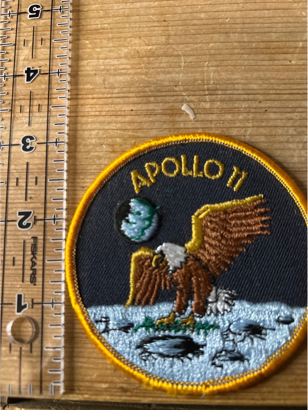 Vintage Apollo 11 Embroidered Patch